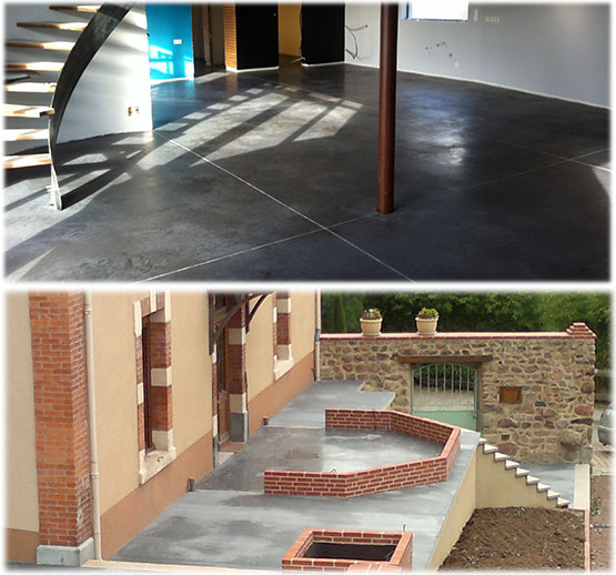 Béton décoratif