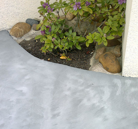 Terrasse ciment Besançon
