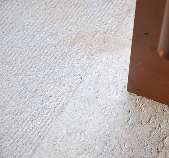 Béton poncé