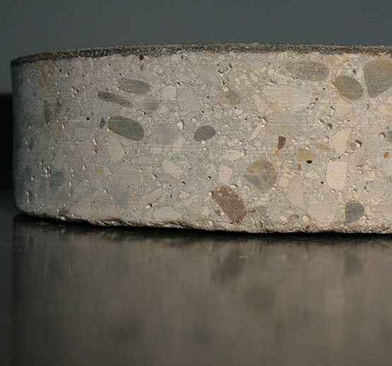 Carotte de béton