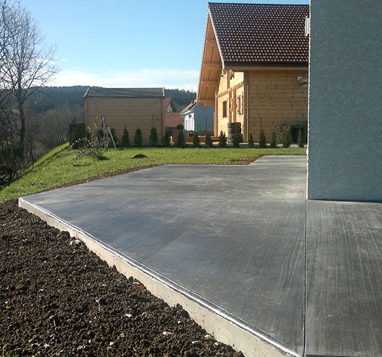 Béton brossé Besançon