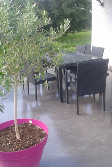 Dallage terrasse Besancon