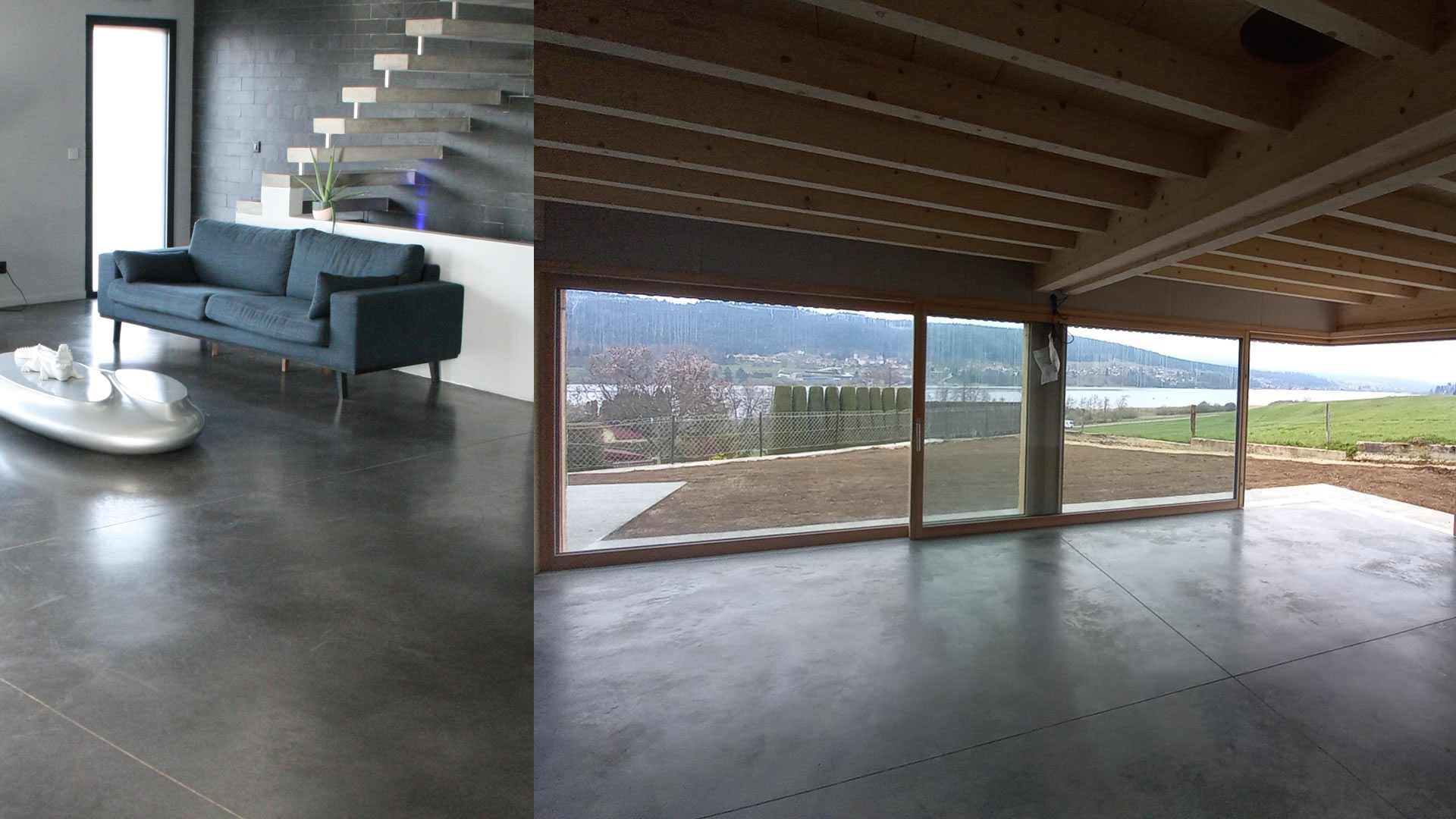 Ouvrage base Béton ciré Besancon